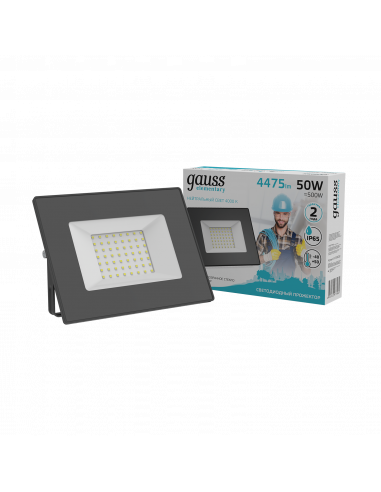 Прожектор Gauss Elementary 50W 4475lm 4000К...