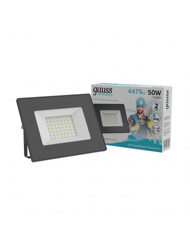 Прожектор Gauss Elementary 50W 4475lm 4000К...