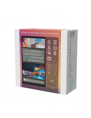 Прожектор Gauss Smart Home 10W 700lm 3000-6500K...