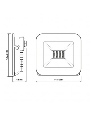 Прожектор Gauss Smart Home 20W 1400lm...