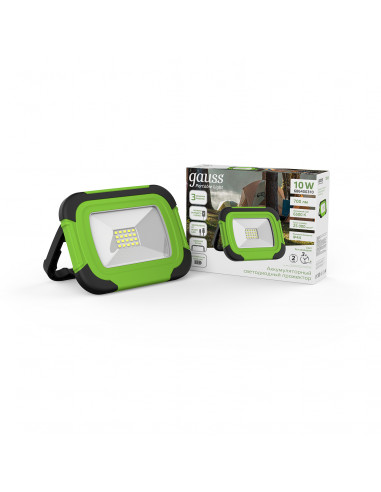 Прожектор Gauss Portable 10W 700lm IP44 6500К...