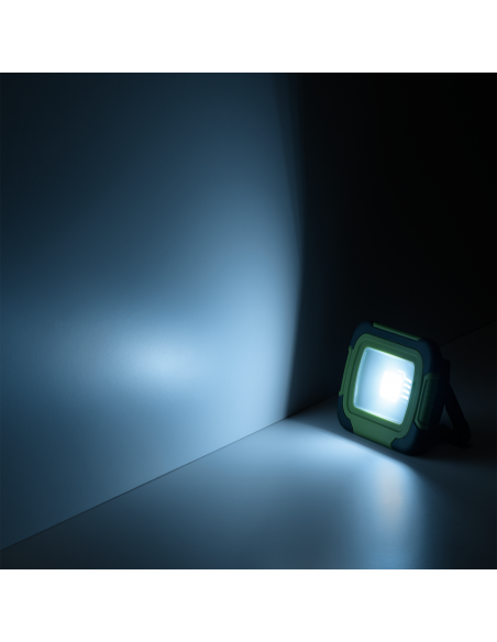 Прожектор Gauss Portable 10W 700lm IP44 6500К зеленый LED 1/20