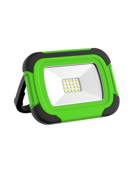 Прожектор Gauss Portable 10W 700lm IP44 6500К зеленый LED 1/20