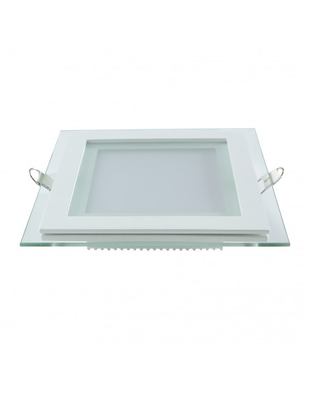 Светильник Gauss Glass кв 6W 490lm 4000K 220-240V IP20 монт Ø70х70 100*100*35 с дек стеклом LED 1/40