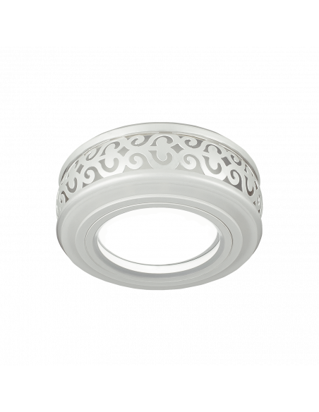 Светильник Gauss Backlight BL144 Кругл.Gu5.3, 3W, LED 3000K 1/40 белый матовый