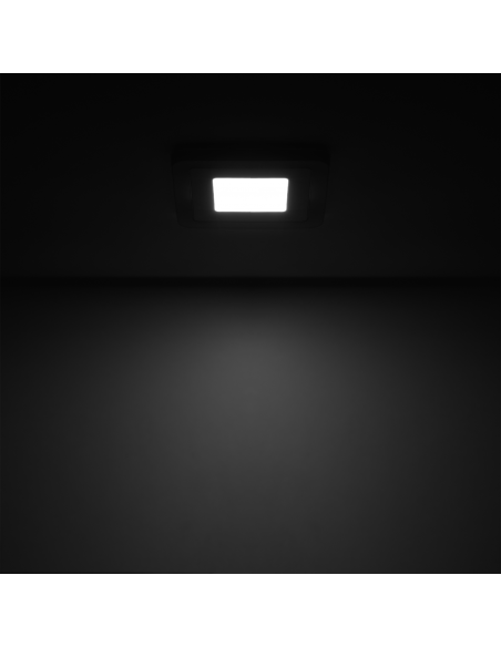 Светильник Gauss Backlight кв 3+3W 350lm 4000K 180-265V IP20 монт Ø85 105*105*31мм 3 реж  LED 1/40