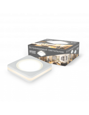 Светильник Gauss Backlight BL100 Квадрат....