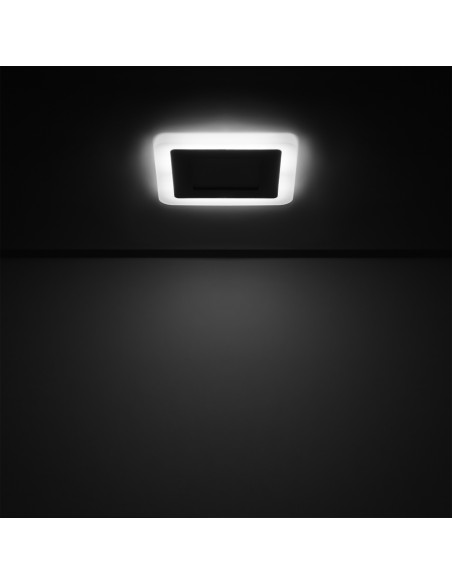 Светильник Gauss Backlight кв 3+3W 350lm 4000K 180-265V IP20 монт Ø85 105*105*31мм 3 реж  LED 1/40