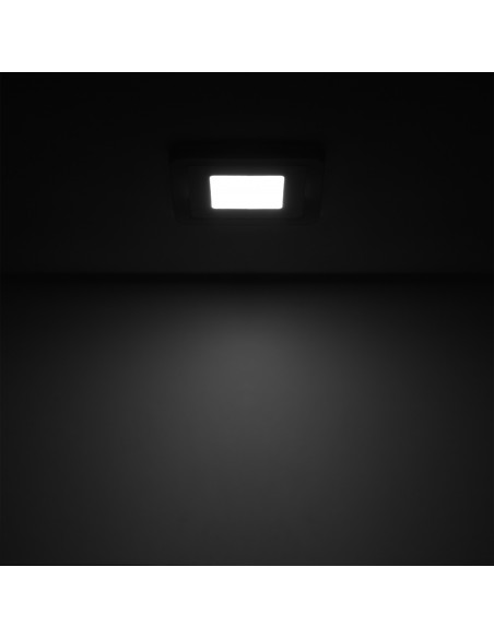 Светильник Gauss Backlight кв 3+3W 350lm 4000K 180-265V IP20 монт Ø85 105*105*31мм 3 реж  LED 1/40