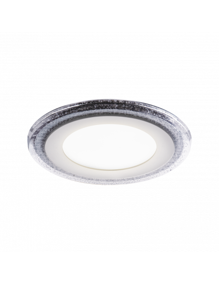 Светильник Gauss Bubbles круг 6+3W, 540lm 3000K 180-265V IP20 монтаж Ø110 144*31мм 3 режима LED 1/40