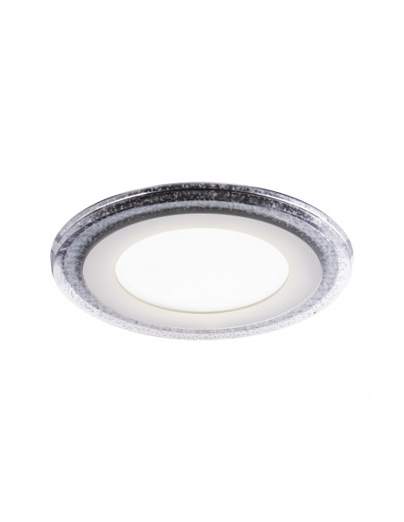 Светильник Gauss Bubbles круг 6+3W, 540lm 3000K 180-265V IP20 монтаж Ø110 144*31мм 3 режима LED 1/40