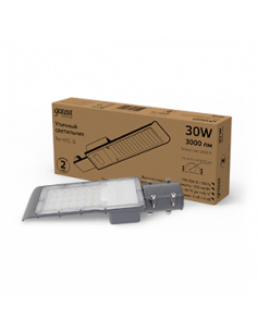 Светильник уличный Gauss Avenue 30W 3000lm 3000K 190-250V...