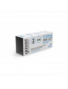 Светильник линейный Gauss ULTRACOMPACT 18W 1720lm 6500K... 2