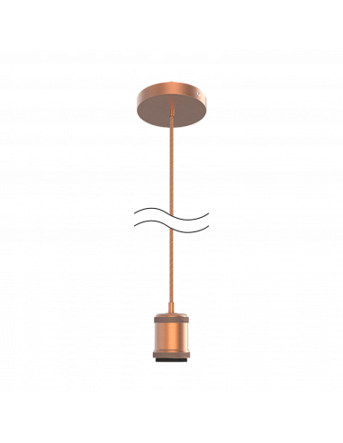 Светильник подвесной Gauss Decor PL023 медный...