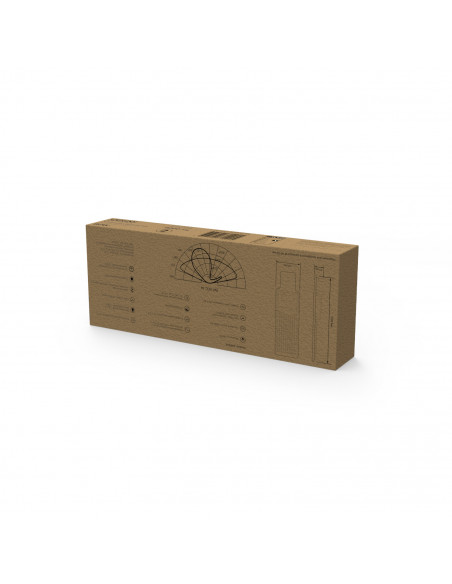 Светильник уличный Gauss Avenue 80W 8000lm 3000K 190-250V IP65 420*160*57мм черный КСС "Ш" LED 1/10
