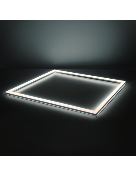 Рамка-светильник Gauss Frame light 36W 3200lm 6500K IP40 595*595*11мм LED 1/2