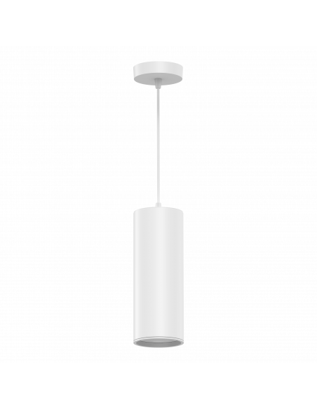 Светильник Gauss Overhead подвесной цилиндр 12W 920lm 4100K 170-240V IP20 79*200мм белый LED 1/10