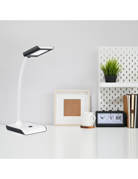 Светильник настольный Gauss модель GTL101 8W 550lm 4000K 220-240V белый c черным LED 1/20