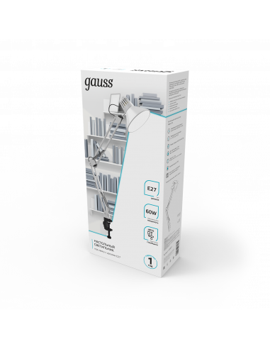 Светильник настольный Gauss модель GTL001 60W...
