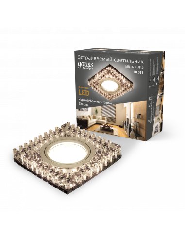 Светильник Gauss Backlight BL031 Квадрат....