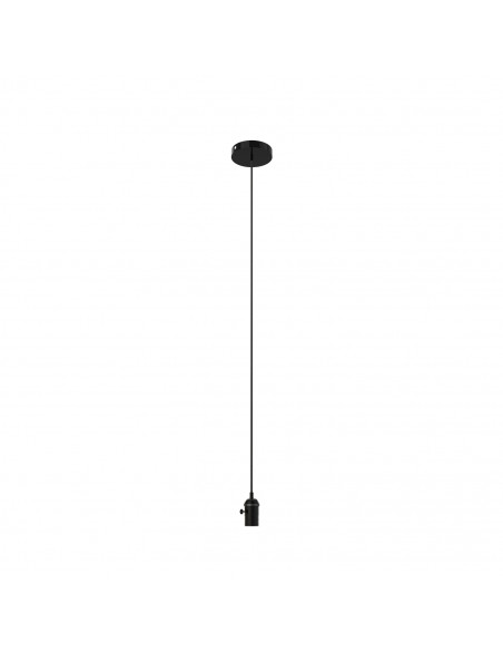 Светильник подвесной Gauss Decor PL041 черный E27, 1 м, 1/40