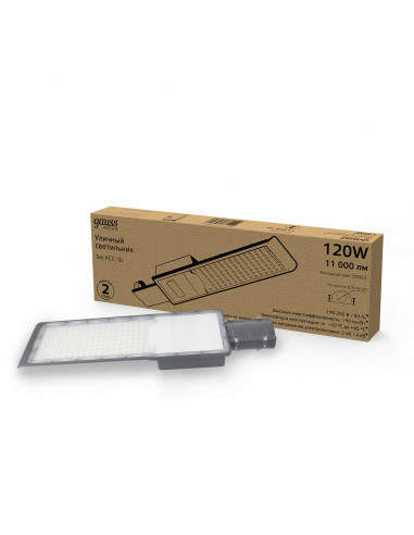 Светильник уличный Gauss Avenue 120W 11000lm...
