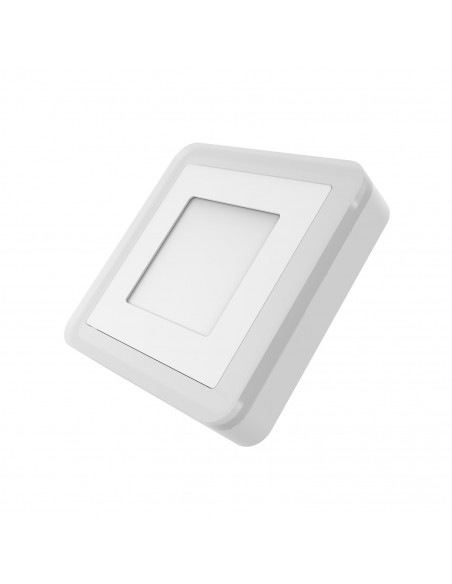 Светильник Gauss Backlight накладной BL221 Квадрат. Акрил, 3+3W, LED 4000K, 105*105, 1/40