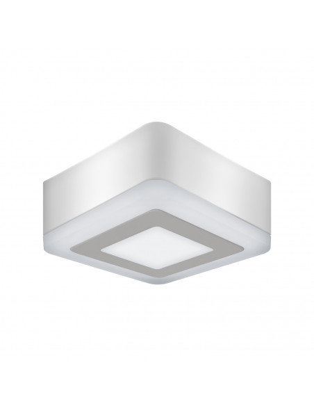 Светильник Gauss Backlight накладной BL221 Квадрат. Акрил, 3+3W, LED 4000K, 105*105, 1/40