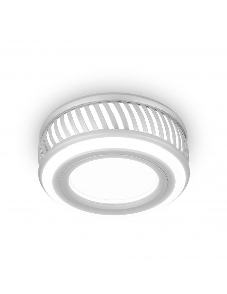 Светильник Gauss Backlight BL143 Кругл.Gu5.3, 3W, LED 3000K 1/40 белый матовый