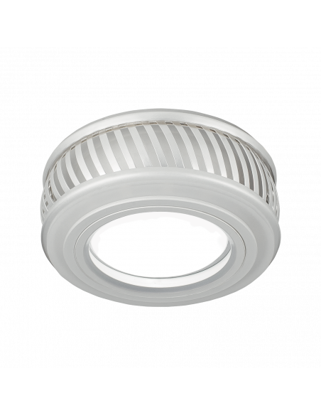 Светильник Gauss Backlight BL143 Кругл.Gu5.3, 3W, LED 3000K 1/40 белый матовый