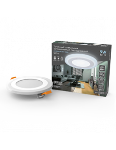 Светильник Gauss Backlight круг 6+3W 540lm 4000K 180-265V...