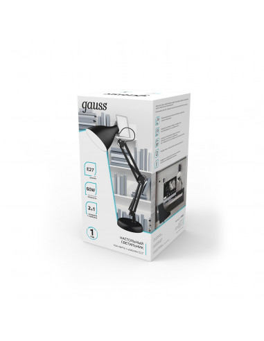 Светильник настольный Gauss модель GTL003 60W...