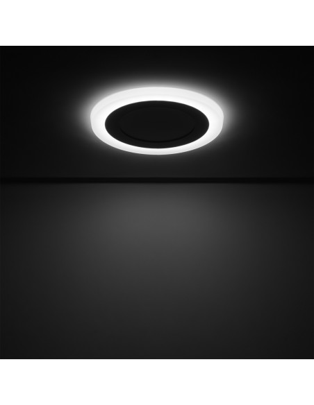 Светильник Gauss Backlight круг 6+3W 540lm 4000K 180-265V IP20 монт Ø120 145*31мм 3 реж  LED 1/40