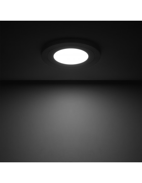 Светильник Gauss Backlight круг 6+3W 540lm 4000K 180-265V IP20 монт Ø120 145*31мм 3 реж  LED 1/40