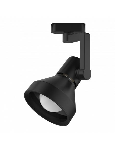 Светильник трековый Gauss конус E27 220V IP20 112*230мм черный однофазный 1/20