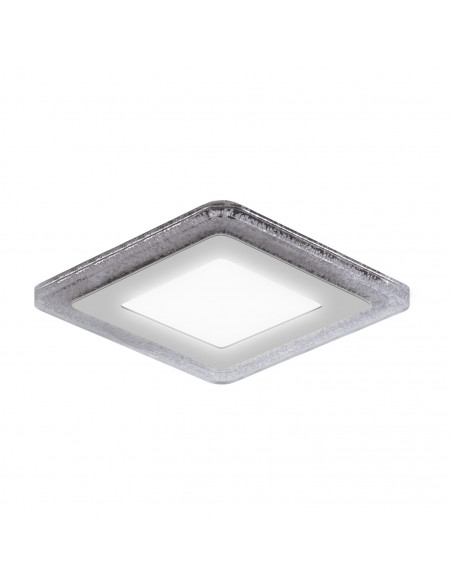 Светильник Gauss Bubbles кв6+3W, 540lm 4000K 180-265V IP20 монт Ø110 143*143*31мм 3 реж LED 1/40