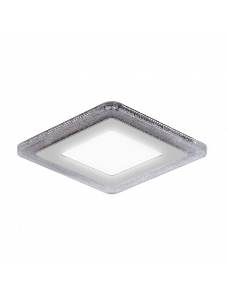 Светильник Gauss Bubbles кв6+3W, 540lm 4000K 180-265V IP20 монт Ø110 143*143*31мм 3 реж LED 1/40