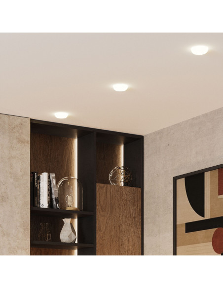 Светильник Gauss Frameless круг 12W 1200lm 4000K 85-265V IP20 монтаж Ø106 120*27мм LED 1/40