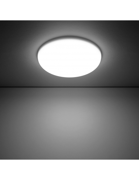 Светильник Gauss Frameless круг 12W 1200lm 4000K 85-265V IP20 монтаж Ø106 120*27мм LED 1/40