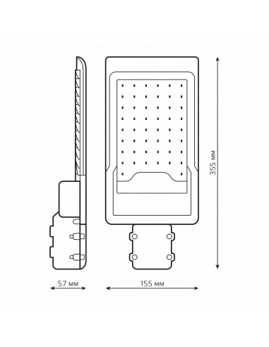 Светильник уличный Gauss Avenue 50W 5000lm...