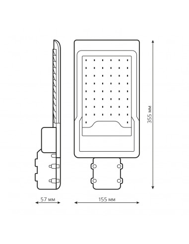 Светильник уличный Gauss Avenue 50W 5000lm...