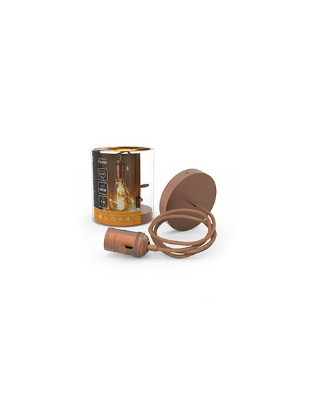 Светильник подвесной Gauss Decor PL043 медный E27, 1 м, 1/40