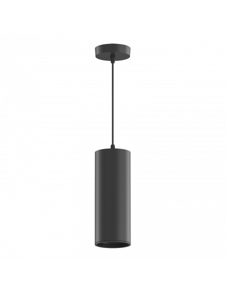 Светильник Gauss Overhead подвесной цилиндр 12W 920lm 4100K 170-240V IP20 79*200мм черный LED 1/10
