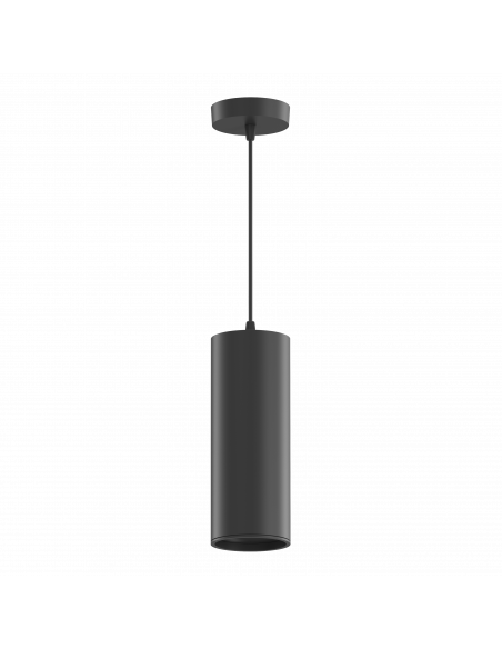 Светильник Gauss Overhead подвесной цилиндр 12W 920lm 4100K 170-240V IP20 79*200мм черный LED 1/10