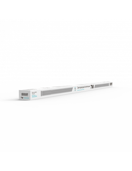 Светильник Gauss TL Elementary линейный 7W 500lm 4000K IP20 563х22х33 LED 1/25