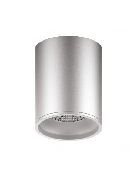 Светильник Gauss Overhead накл цил 12W 920lm 4100K 170-240V IP20 79*100мм хром сатин LED 1/30