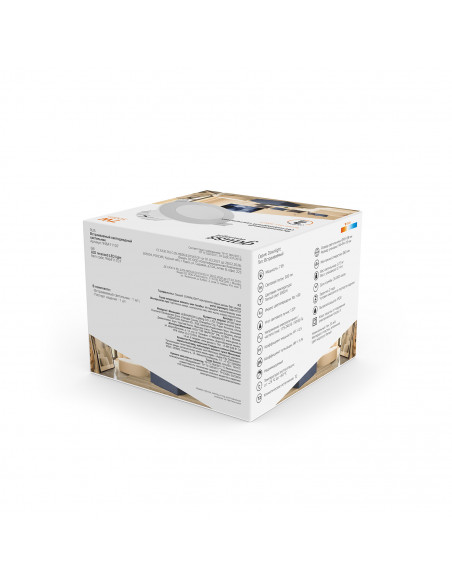 Светильник Gauss Downlight круг 7W 500lm 3000K 100-265V IP20 монтаж Ø65 90*56мм белый LED 1/20