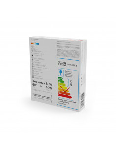 Светильник Gauss Slim квадрат 6W 360lm 3000K 180-265V... 2