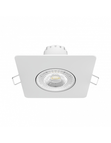 Светильник Gauss Downlight квадрат 6W 500lm 3000K 100-265V IP20 монтаж Ø65 90*56мм белый LED 1/40