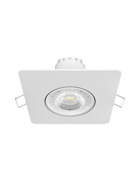 Светильник Gauss Downlight квадрат 6W 500lm 3000K 100-265V IP20 монтаж Ø65 90*56мм белый LED 1/40